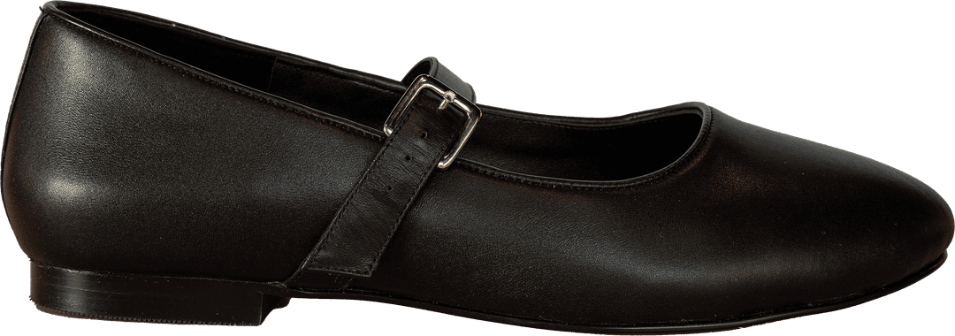 violet mary jane shoe with silver metal buckle